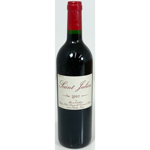 103 - CASE OF 12 BOTTLES – ST JULIEN 2002