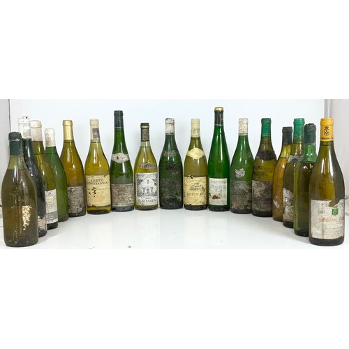 60 - LUCKY DIP - BOX CONTAINING QUANTITY OF WINES – VERY DIRTY LABELS – YOU DRINK AT YOUR OWN RISK!