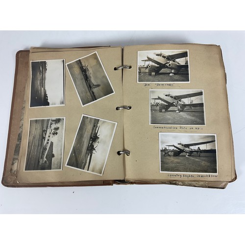 146 - FASCINATING PHOTOGRAPH ALBUM RAF WARTIME WEST AFRICA INC. AIRCRAFT, NATIVE LIFE, FUNERAL CEREMONIES,... 