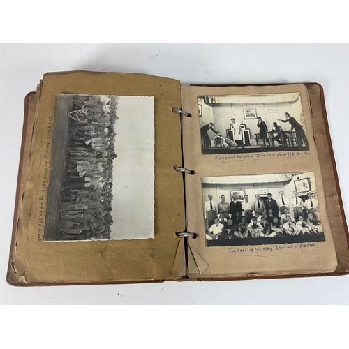 146 - FASCINATING PHOTOGRAPH ALBUM RAF WARTIME WEST AFRICA INC. AIRCRAFT, NATIVE LIFE, FUNERAL CEREMONIES,... 