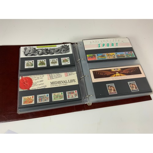 232 - STAMP INTEREST, PRESENTATION PACKS 1985-1992, approx 60+ PACKS