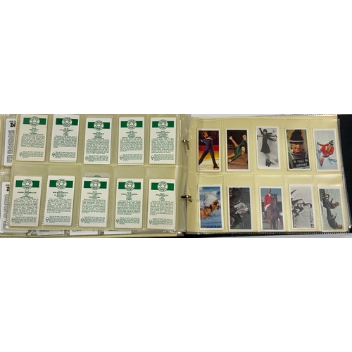 168 - TRADE & CIGARETTE CARDS, IN ALBUM, INC. DISNEY, BROOKE BOND, TURTLES, INTERESTING ALBUM