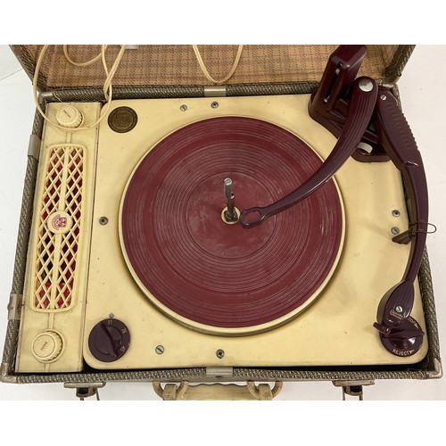 380 - REGENTONE VINTAGE RECORD PLAYER