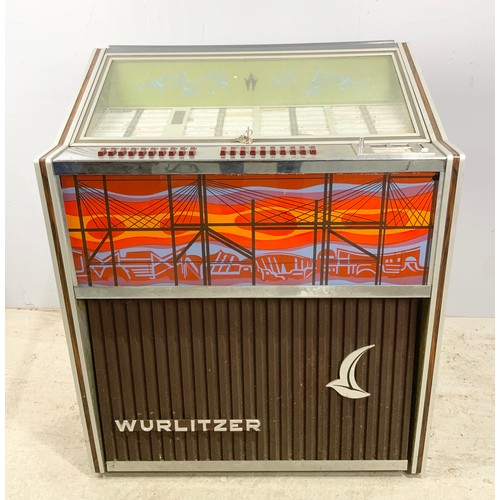 385 - VINTAGE WURLITZER JUKE BOX 100cm TALL