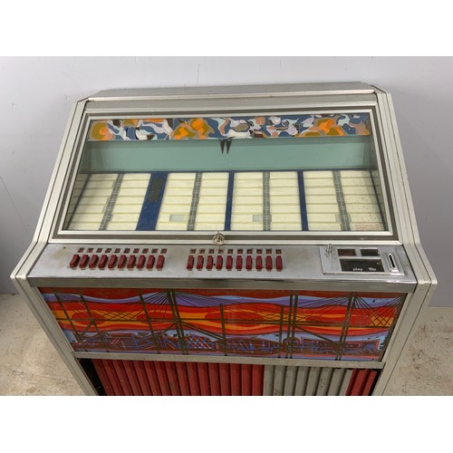 387 - VINTAGE WURLITZER JUKE BOX 100cm TALL