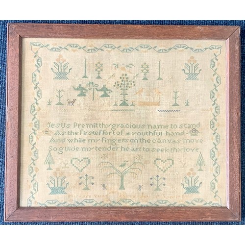 48 - FRAMED SAMPLER