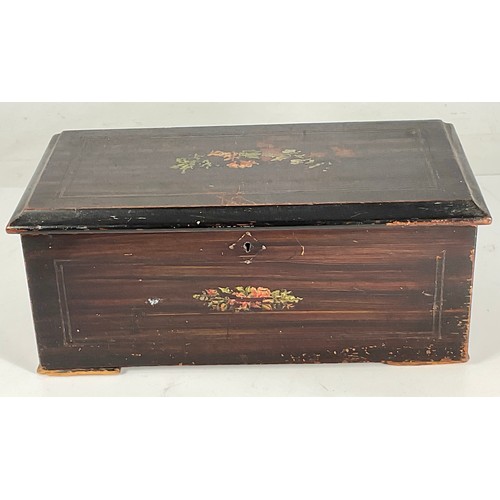 383 - ROSEWOOD MUSIC BOX