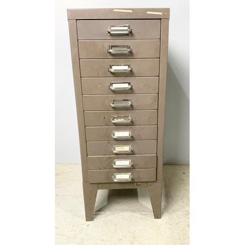 470 - BISLEY MULTI DRAWER METAL CABINET 72cm TALL