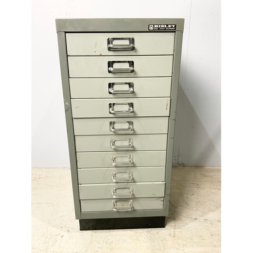 469 - BISLEY TYPE MULTI DRAWER METAL CABINET 67cm TALL