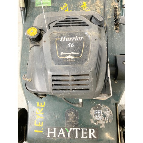 485 - HAYTER HARRIER 56 PETROL LAWNMOWER