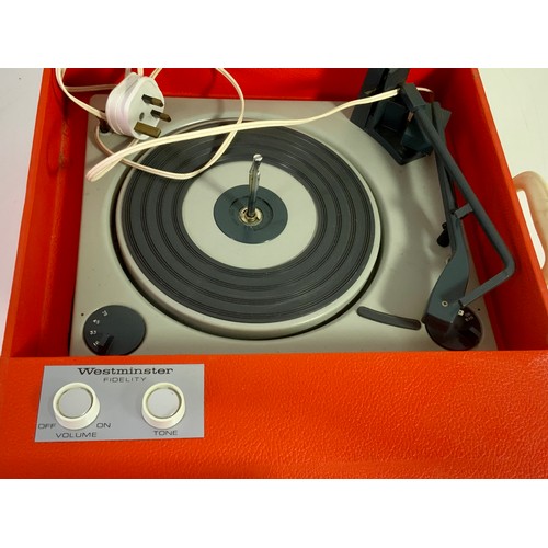 381 - WESTMINSTER FIDELITY RECORD PLAYER