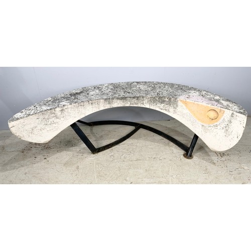 477 - STYLISH GARDEN BENCH 160cm LONG