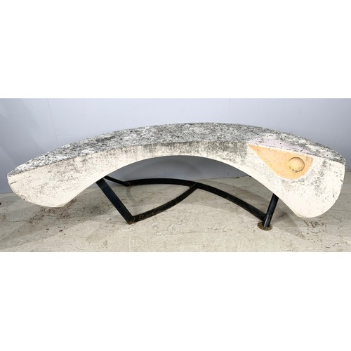 477 - STYLISH GARDEN BENCH 160cm LONG