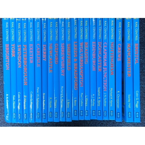 217 - RAILWAY BOOKS, BLP SERIES 1-21 RAIL CENTRES.