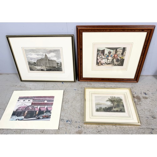 28 - QUANTITY OF PICTURES & PRINTS INC WATERCOLOUR