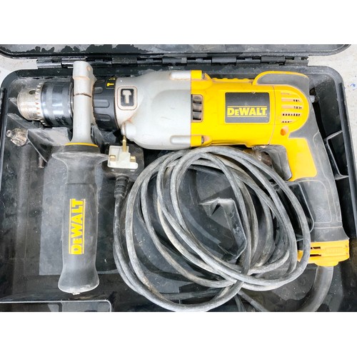 479 - 2 DEWALT POWER DRILLS IN CASES