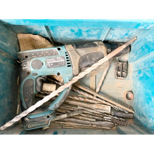 478 - A CASED MAKITA SDS DRILL AND  ONE OTHER MAKITA DRILL