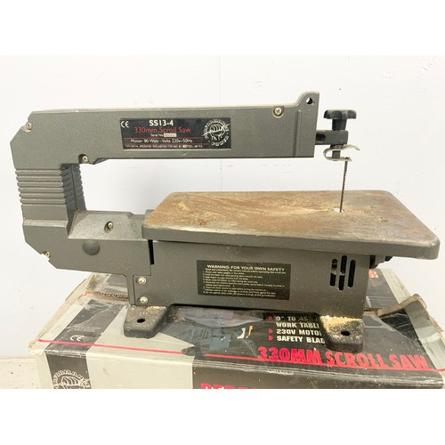 489 - BOXED PERFORMANCE POWER 330MM SCROLL SAW