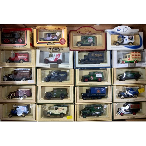 133 - 32 LLEDO BOXED VANS VARIED ERAS, PLUS 7 OTHERS INC.CAMEO