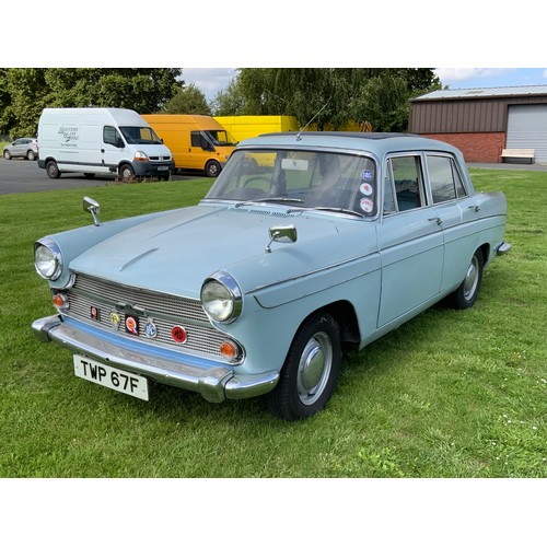 3 - AUSTIN CAMBRIDGE A60  REGISTRATION TWP67F  RECORDED MILEAGE 21,014. ONE OWNER FROM NEW,  FIRST REGIS... 