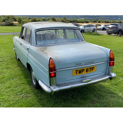 3 - AUSTIN CAMBRIDGE A60  REGISTRATION TWP67F  RECORDED MILEAGE 21,014. ONE OWNER FROM NEW,  FIRST REGIS... 