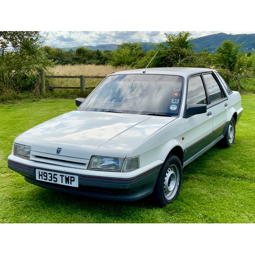 4 - MONTEGO 1.6LX  REGISTRATION H935TWP  RECORDED MILEAGE 81,538.  ONE OWNER FROM NEW, FIRST REGISTERED ... 