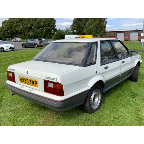 4 - MONTEGO 1.6LX  REGISTRATION H935TWP  RECORDED MILEAGE 81,538.  ONE OWNER FROM NEW, FIRST REGISTERED ... 