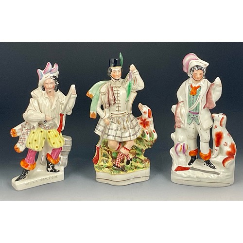 114 - 3 STAFFORDSHIRE FIGURE STUDIES