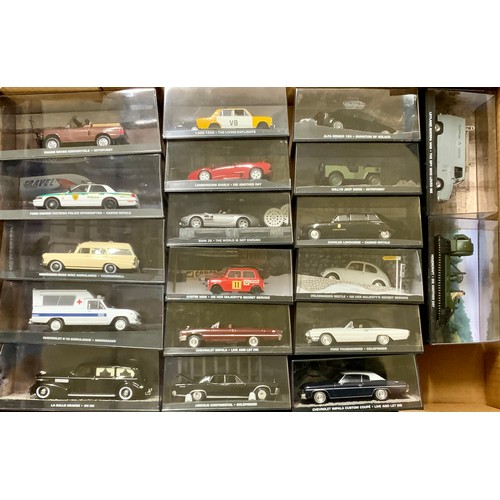 JAMES BOND 007, A COLLECTION OF 129 BOXED COLLECTORS EDITION VEHICLES ...