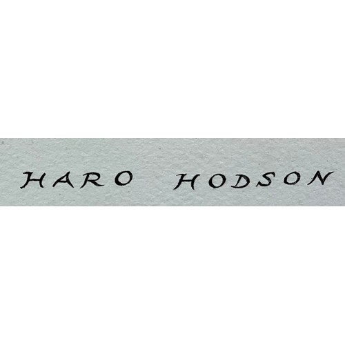 64 - MISC. PORTRAITS AND SILHOUETTES INC. ONE BY THE ILLUSTRATOR HARO HODSON