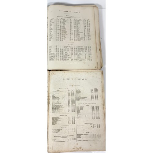 102 - KNIGHT, CHARLES. PUBLISHERS 'THE PICTORIAL MUSEUM OF ANIMATED NATURE, 2 VOLS NUMEROUS PLATES