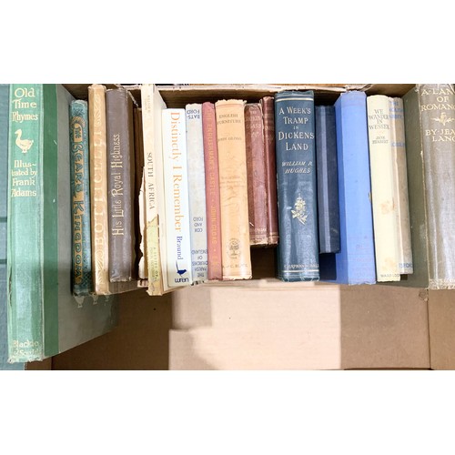 98 - QUANTITY OF MISCELLANEOUS BOOKS AND BINDINGS INCLUDING DISTINCTLY I REMEMBER THE PERSONAL STORY OF B... 