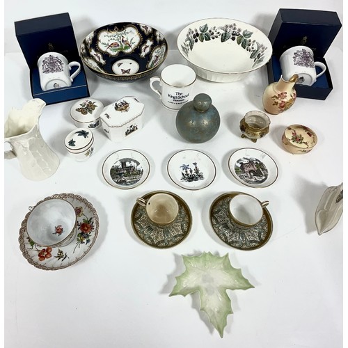 177 - MISC. ROYAL WORCESTER PORCELAIN MIXED LOT