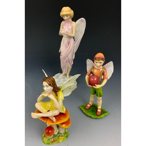 135 - QUANTITY OF PORCELAIN FIGURINES  TALLEST  25cm