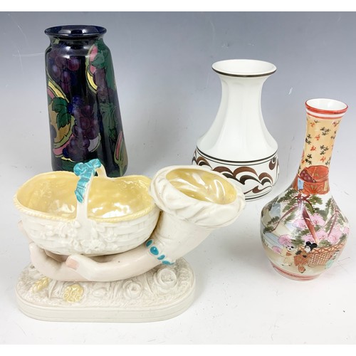 134 - QUANTITY OF MISC. CHINA AND PORCELAIN INC BESWICK, ROYAL WORCESTER, RADFORD , ORIENTAL