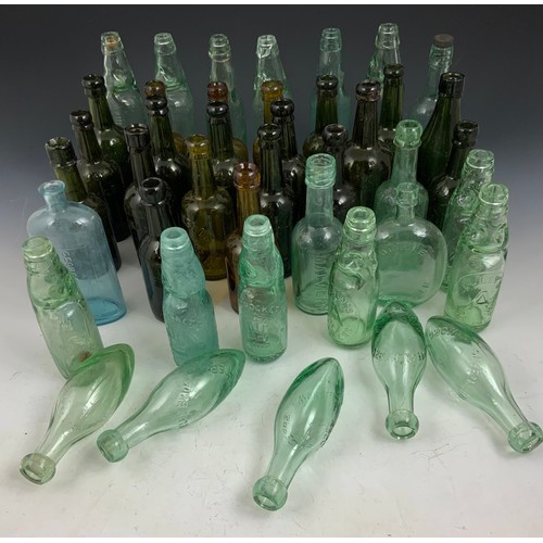 266 - LARGE COLLECTION OF MALVERN & WORCESTER RELATED BOTTLES