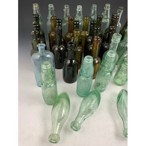 266 - LARGE COLLECTION OF MALVERN & WORCESTER RELATED BOTTLES