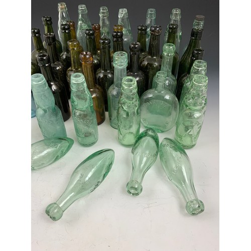 266 - LARGE COLLECTION OF MALVERN & WORCESTER RELATED BOTTLES