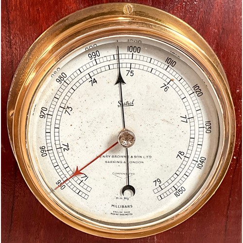 273 - SHIP’S CLOCK AND BAROMETER