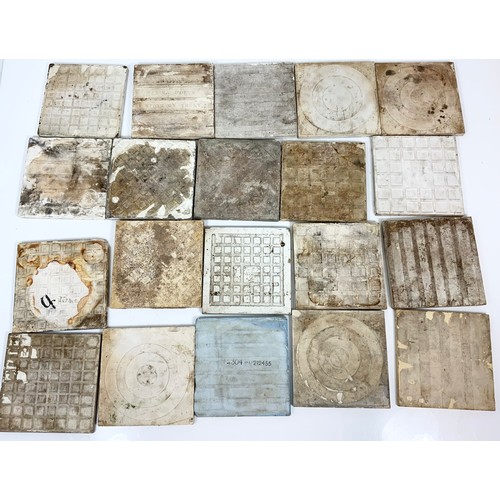 229 - 20 TRANSFER PRINTED TILES INC MINTON & WEDGWOOD