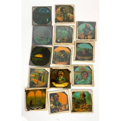 391 - QUANTITY OF MAGIC LANTERN SLIDES INC BUNYAAN’S  PILGRIMS PROGRESS