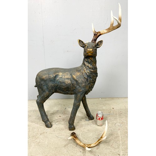 412 - MODEL OF A STAG AF 98cm TALL