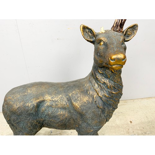 412 - MODEL OF A STAG AF 98cm TALL