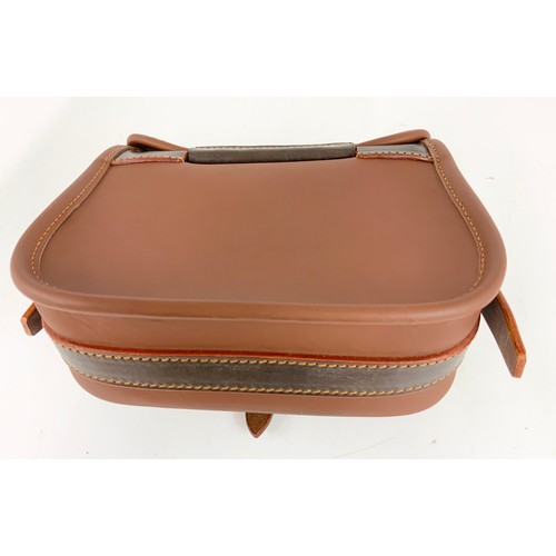 425 - NEW, GOOD QUALITY, LEATHER CARTRIDGE BAG