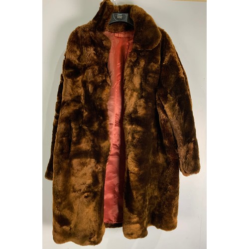 462 - 2 VINTAGE FUR COATS