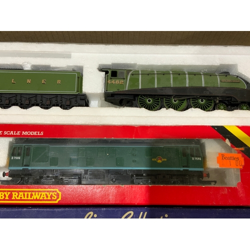 352 - LIMA CLASS 60, 60019, HORNBY CLASS 25 & BACHMANN A4 4482 GOLDEN EAGLE (A/F MISSING TRAILING BOGIE & ... 