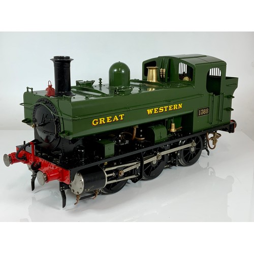 KINGSCALE, SILVER CREST MODELS, LIVE STEAM 5 INCH GAUGE GWR PANNIER ...