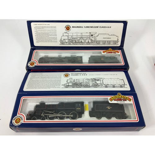 444 - BACHMANN 31-402 30851 SIR FRANCIS DRAKE, 31-105 BR STANDARD 75069, HORNBY M7 30111 & DAPOL TERRIER 2... 