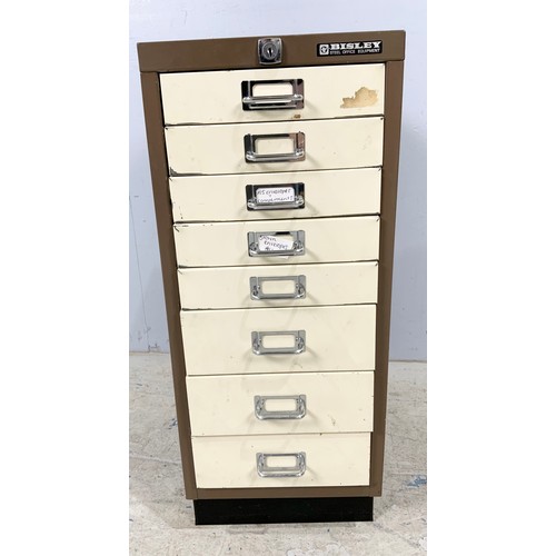 557 - BISLEY 8 DRAWER CABINET 68cm TALL