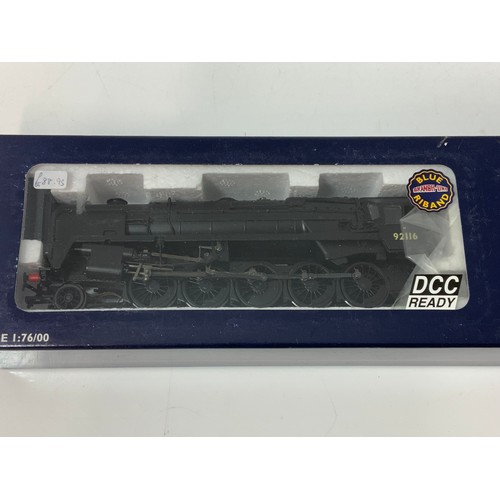 404 - BACHMANN BOXED 32-852 9F 2-10-0 BR STANDARD, 92116 E/C BR BLACK, WITH BLACK BR1C TENDER, DCC READY